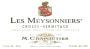 M. Chapoutier  Crozes-Hermitage Les Meysonniers Blanc 2006  Front Label