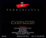 Terrabianca  Campaccio 2007  Front Label