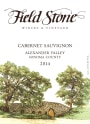 Field Stone Alexander Valley Cabernet Sauvignon 2014  Front Label