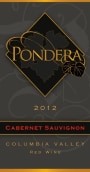 Pondera Winery Cabernet Sauvignon 2012 Front Label
