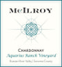 McIlroy Aquarius Ranch Chardonnay 2020  Front Label