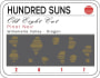 Hundred Suns Pinot Noir 2017  Front Label