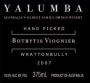 Yalumba Hand Picked Botrytis Viognier 2007 Front Label
