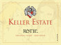 Keller Estate Rotie 2015  Front Label