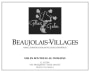 Gilles Gelin Beaujolais-Villages 2015  Front Label