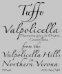 Tuffo Valpolicella 2015  Front Label