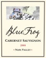 Blue Frog Winery Napa Valley Cabernet Sauvignon 2008  Front Label