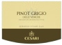 Cesari Delle Venezie Fiorile Pinot Grigio 2017  Front Label
