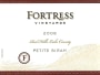 Fortress Petite Sirah 2008  Front Label