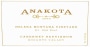 Anakota Helena Montana Vineyard Cabernet Sauvignon 2003  Front Label