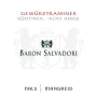 Nals Margreid Baron Salvadori Gewurztraminer 2009 Front Label