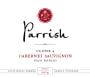 Parrish Family Vineyard Clone 6 Cabernet Sauvignon 2014  Front Label