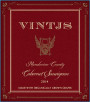 Vintjs Mendocino County Cabernet Sauvignon 2014  Front Label