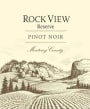 Rock View Reserve Pinot Noir 2014  Front Label