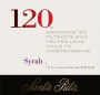 Santa Rita 120 Syrah 2011  Front Label