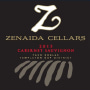 Zenaida Cellars Cabernet Sauvignon 2013  Front Label