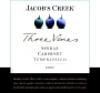 Jacob's Creek Three Vines Shiraz Cabernet Tempranillo 2007 Front Label