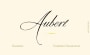 Aubert Carneros Chardonnay 2014  Front Label