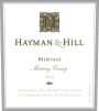 Hayman & Hill Monterey County Meritage 2012  Front Label