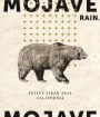 Mojave Rain Mojave Rain  Petite Sirah, California 2016  Front Label