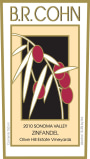 B.R. Cohn Olive Hill Estate Vineyard Zinfandel 2010  Front Label