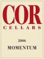 COR Cellars Momentum Red 2006 Front Label