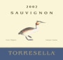 Torresella Sauvignon Blanc 2002  Front Label