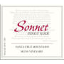 Sonnet Muns Pinot Noir 2016  Front Label
