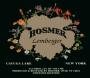 Hosmer Winery Lemberger 2013 Front Label