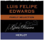Luis Felipe Edwards Family Selection Gran Reserva Merlot 2010 Front Label