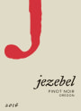 Jezebel Pinot Noir 2016  Front Label