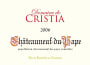 Domaine de Cristia Chateauneuf-du-Pape 2006  Front Label