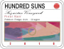 Hundred Suns Sequitur Vineyard Pinot Noir 2018  Front Label