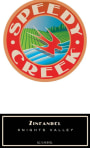 Speedy Creek Winery Zinfandel 2010  Front Label
