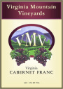 Virginia Mountain Vineyards Cabernet Franc 2009  Front Label