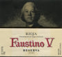 Faustino V Reserva 2005  Front Label