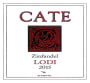 Cate  2015  Front Label