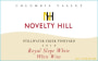 Novelty Hill Stillwater Creek Vineyard Royal Slope 2010  Front Label
