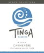 Tinga Reserve Carmenere 2013  Front Label
