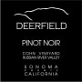 Deerfield Ranch Winery Cohn Vineyard Pinot Noir 2002  Front Label