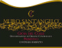 Chiaromonte Muro Sant'Angelo Contrada Barbatto Primitivo 2013 Front Label