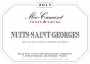 Meo-Camuzet Freres & Soeurs Nuits-Saint-Georges 2017  Front Label