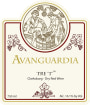 Avanguardia Wines Tre T 2012  Front Label