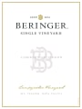 Beringer Single Vineyard Lampyridae Cabernet Sauvignon 2014  Front Label