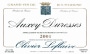 Olivier Leflaive Auxey-Duresses 2001  Front Label