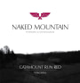 Naked Mountain Catamount Run Red 2016  Front Label