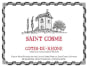 Chateau de Saint Cosme Cotes du Rhone 2021  Front Label