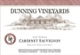 Dunning Cabernet Sauvignon 2015  Front Label