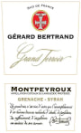 Gerard Bertrand Montpeyroux Grand Terroir 2012  Front Label