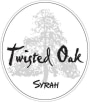 Twisted Oak Winery Syrah 2014  Front Label